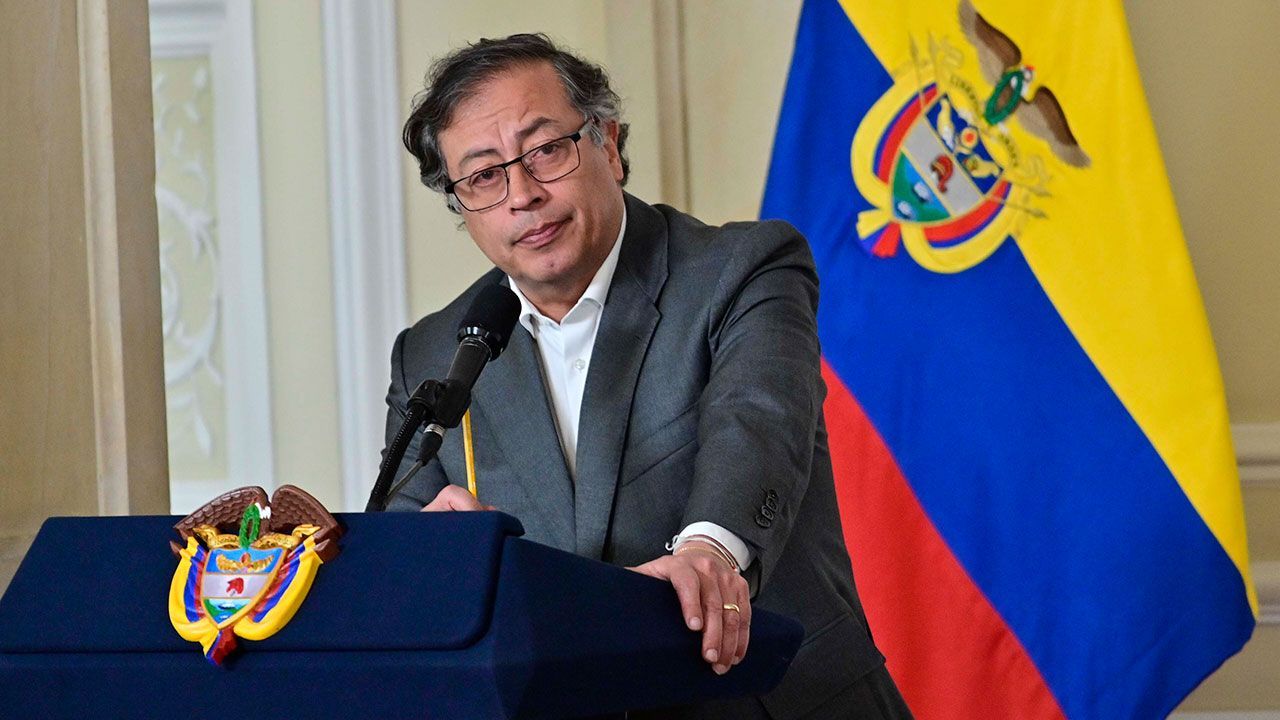 El presidente de Colombia, Gustavo Petro.