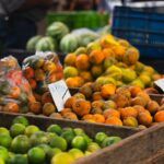 vibrant fresh produce at local market