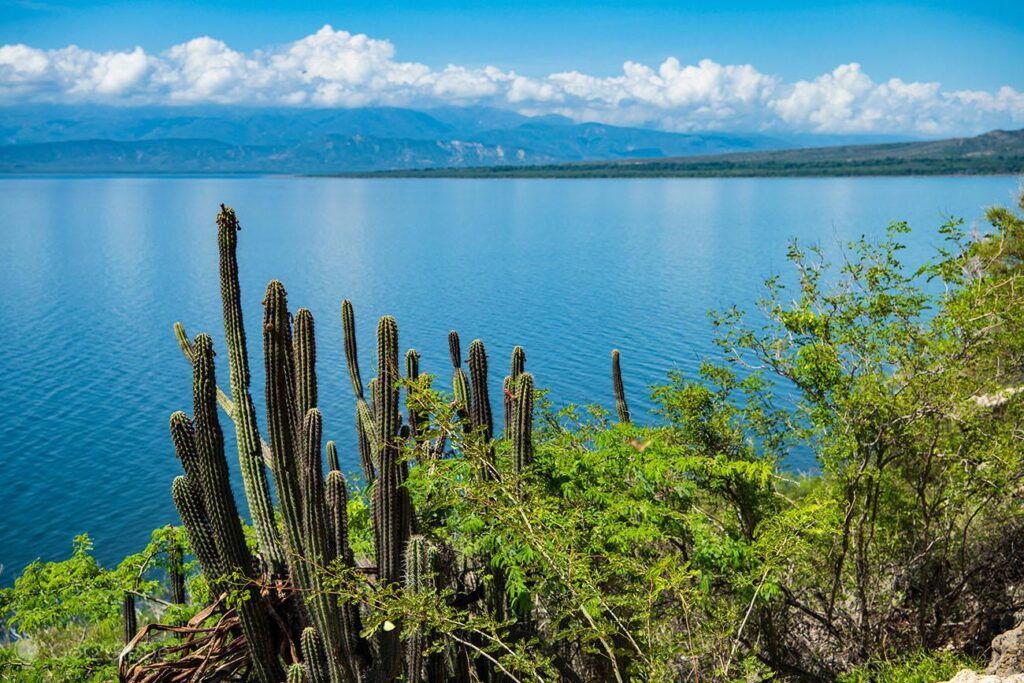 Lago Enriquillo.