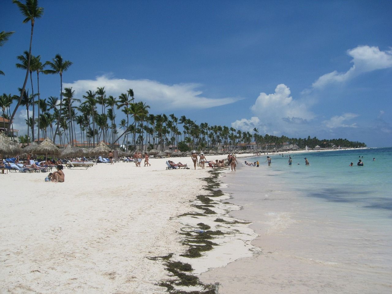 Playa de Punta Cana.
