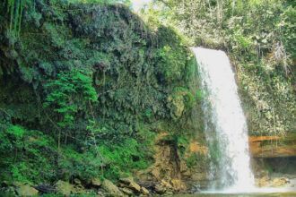 Salto de Socoa en Monte Plata.