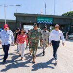 El director general de Migración, Luis Rafael Lee Ballester, en un recorrido por la frontera domínico-haitiana.