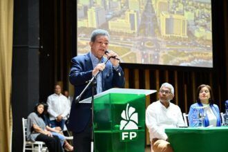 El expresidente Leonel Fernández.