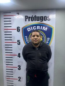 Arresto de Wilkin García Peguero, conocido como “Mantequilla”.