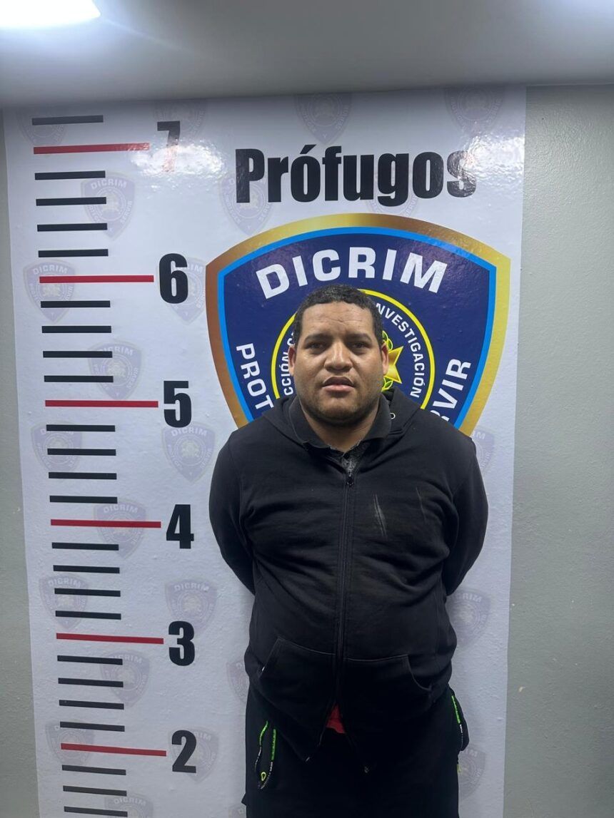 Arresto de Wilkin García Peguero, conocido como “Mantequilla”.