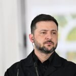 El presidente de Ucrania, Volodímir Zelenski.