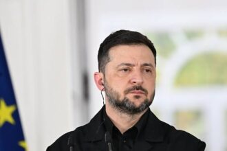 El presidente de Ucrania, Volodímir Zelenski.