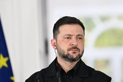 El presidente de Ucrania, Volodímir Zelenski.