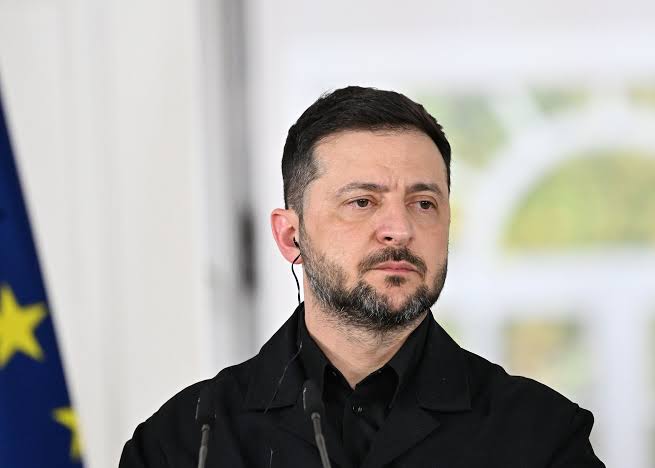 El presidente de Ucrania, Volodímir Zelenski.