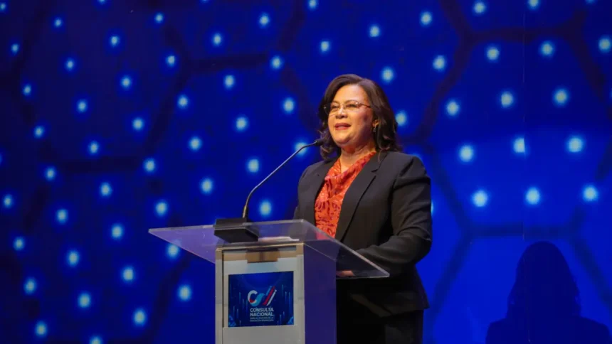 La directora general del Instituto Nacional de Formación Técnico Profesional (INFOTEP), Maira Morla Pineda.
