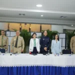 La vicepresidenta de la República, Raquel Peña, encabeza la reunión de seguimiento al Plan de Seguridad Ciudadana.