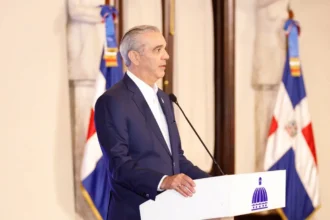 El presidente dominicano, Luis Abinader.