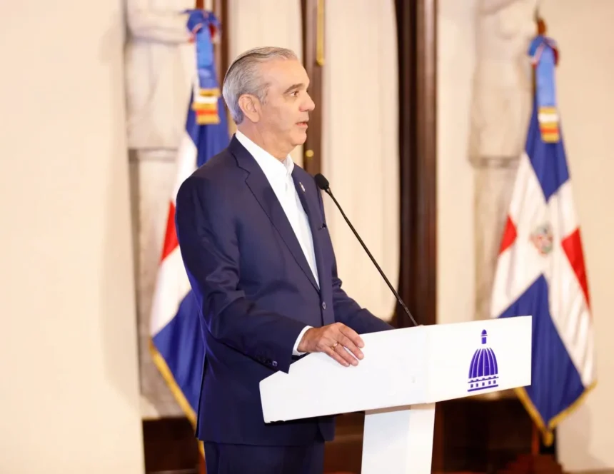 El presidente dominicano, Luis Abinader.