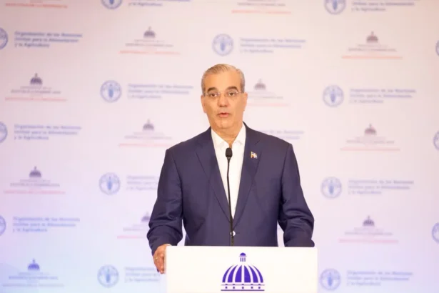 El presidente dominicano, Luis Abinader.