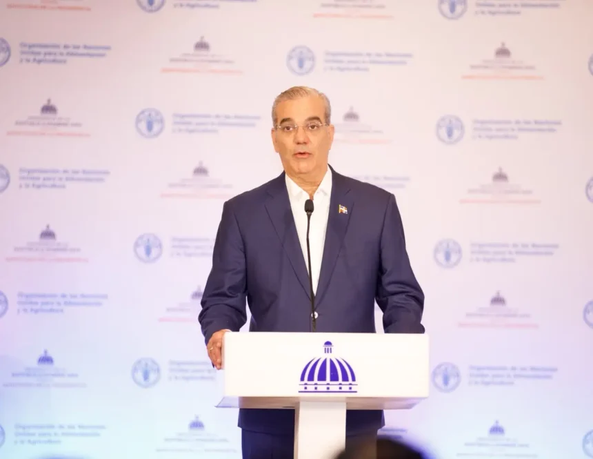El presidente dominicano, Luis Abinader.