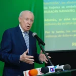 El exvicepresidente de la República y miembro de la Dirección Política de la Fuerza del Pueblo, Rafael Alburquerque.