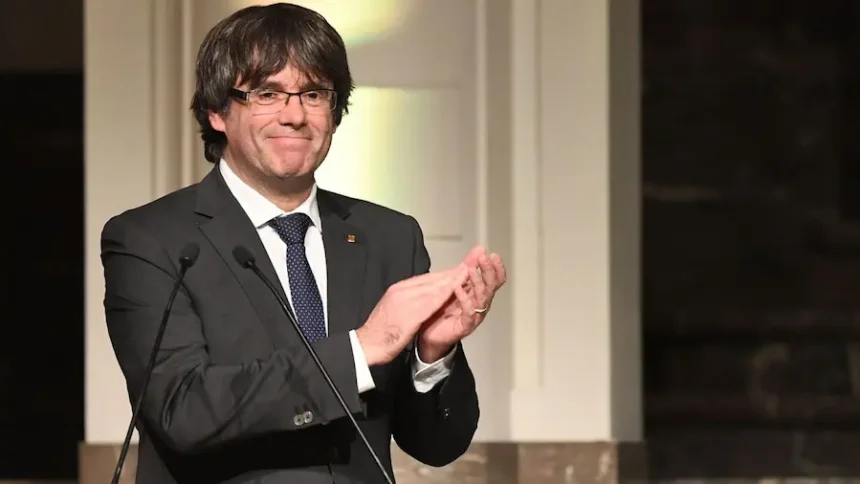 El expresidente de la Generalitat de Cataluña, Carles Puigdemont.