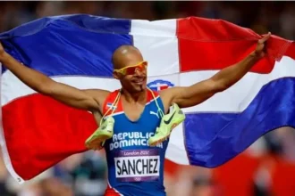 Félix Sánchez conquista el oro olímpico en Londres.