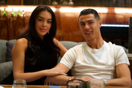 Georgina Rodríguez y Cristiano Ronaldo.