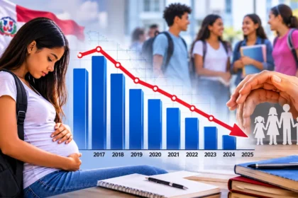 El embarazo en adolescentes muestra una tendencia descendente en República Dominicana.