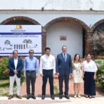 El ministro de Turismo, David Collado, inició los trabajos de restauración de Casa Aybar, ubicada en la Ciudad Colonial.