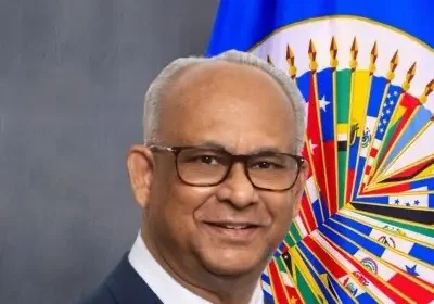 El secretario general de la Organización de los Estados Americanos (OEA), Albert R. Ramdin.