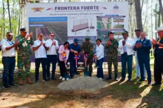 Gobierno inicia construcción de obras estratégicas en la frontera.