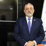 El presidente de la Liga de Béisbol Profesional de la República Dominicana (LIDOM), Vitelio Mejía Ortiz.