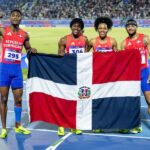 Marileidy Paulino lidera a RD hacia el oro en el relevo mixto de los Juegos Centroamericanos.