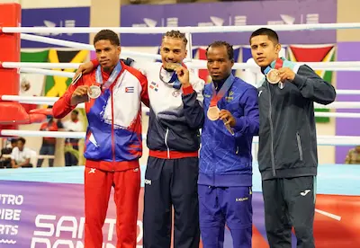 República Dominicana se corona campeón del boxeo Centroamericanos y del Caribe.