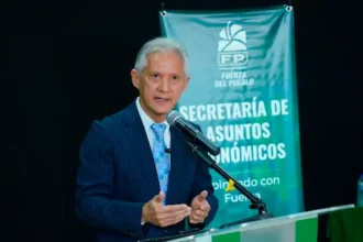 El secretario de Asuntos Económicos de la Fuerza del Pueblo, Haivanjoe Ng Cortiñas.
