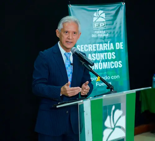 El secretario de Asuntos Económicos de la Fuerza del Pueblo, Haivanjoe Ng Cortiñas.