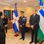 Faride Raful encabezó el acto de traspaso de mando en la Dirección General de la Policía Nacional.