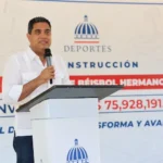 El ministro de Deportes, Kelvin Cruz.