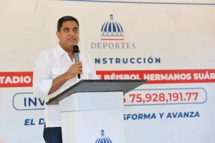 El ministro de Deportes, Kelvin Cruz.