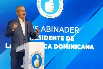 Luis Abinader, presidente del PRM.