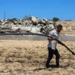 Imagen de la zona de Gaza. FAO.