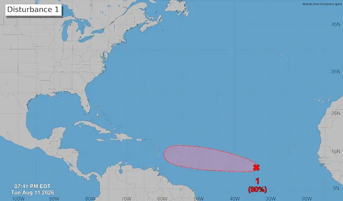 Fuente: Centro Nacional de Huracanes de Estados Unidos (NHC/NOAA).