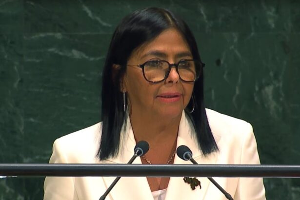 La presidenta encargada de Venezuela, Delcy Rodríguez.
