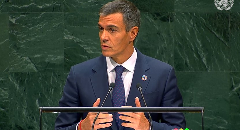 El presidente del Gobierno español, Pedro Sánchez.
