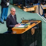 El presidente Luis Abinader ante la Asamblea General de las Naciones Unidas.