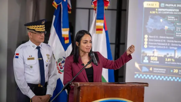 La ministra de Interior y Policía, Faride Raful.
