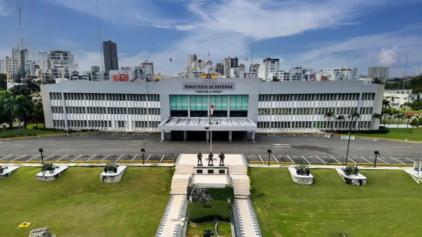 Sede del Ministerio de Defensa dominicano.