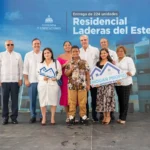 El presidente Luis Abinader entregs apartamentos correspondientes a la segunda etapa del residencial Laderas del Este.