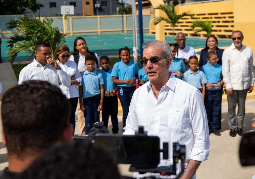 El presidente Luis Abinader.