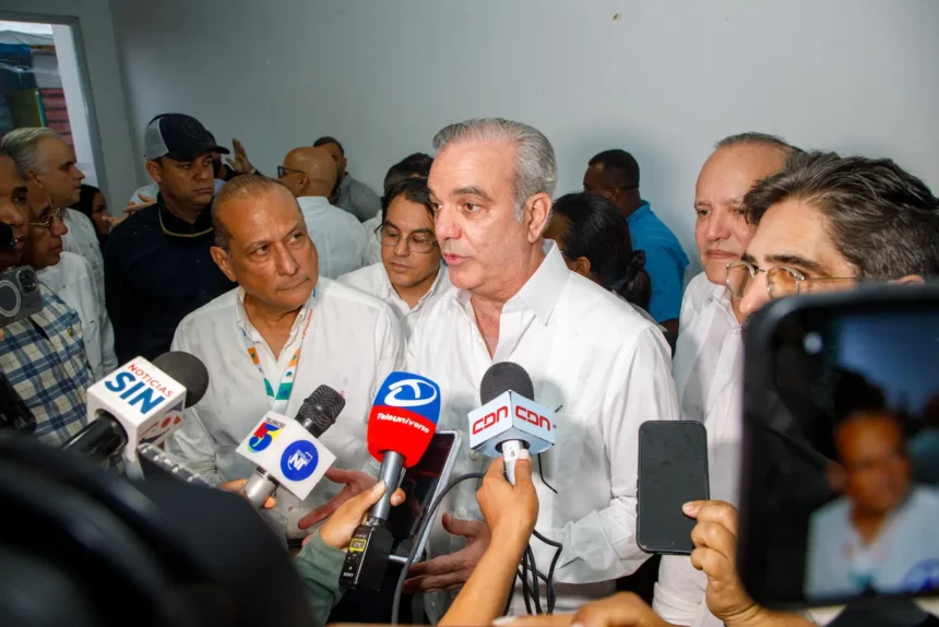 El presidente Luis Abinader.